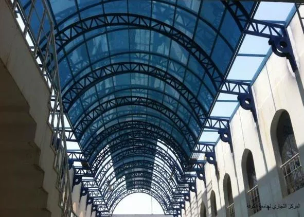 MEC AluGlass university skylight system