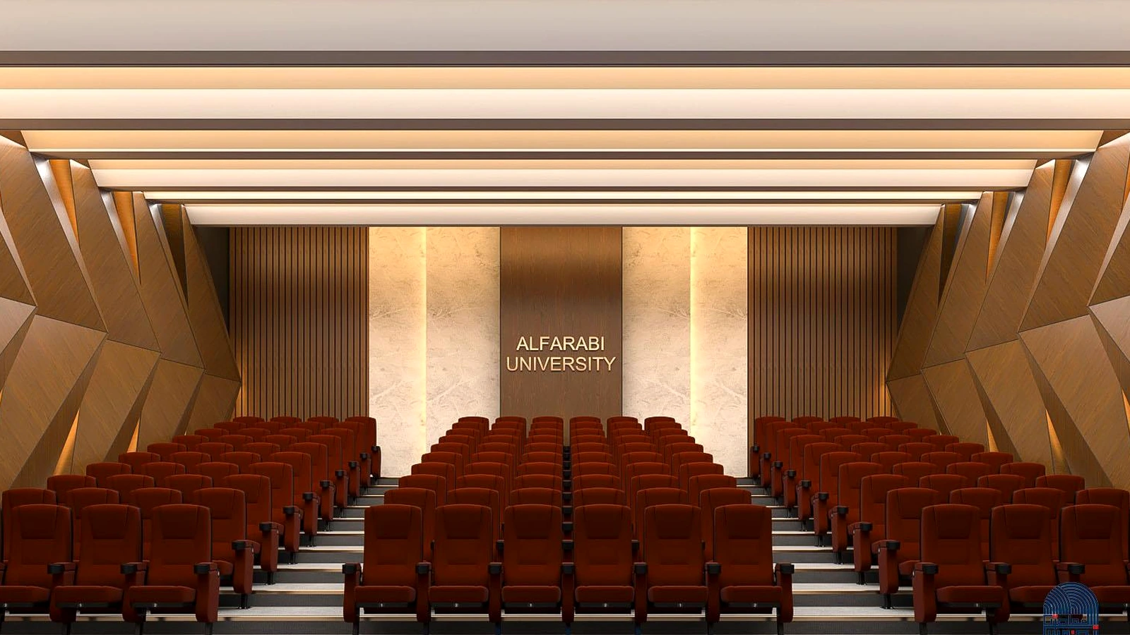 Alfarabi University lecture hall