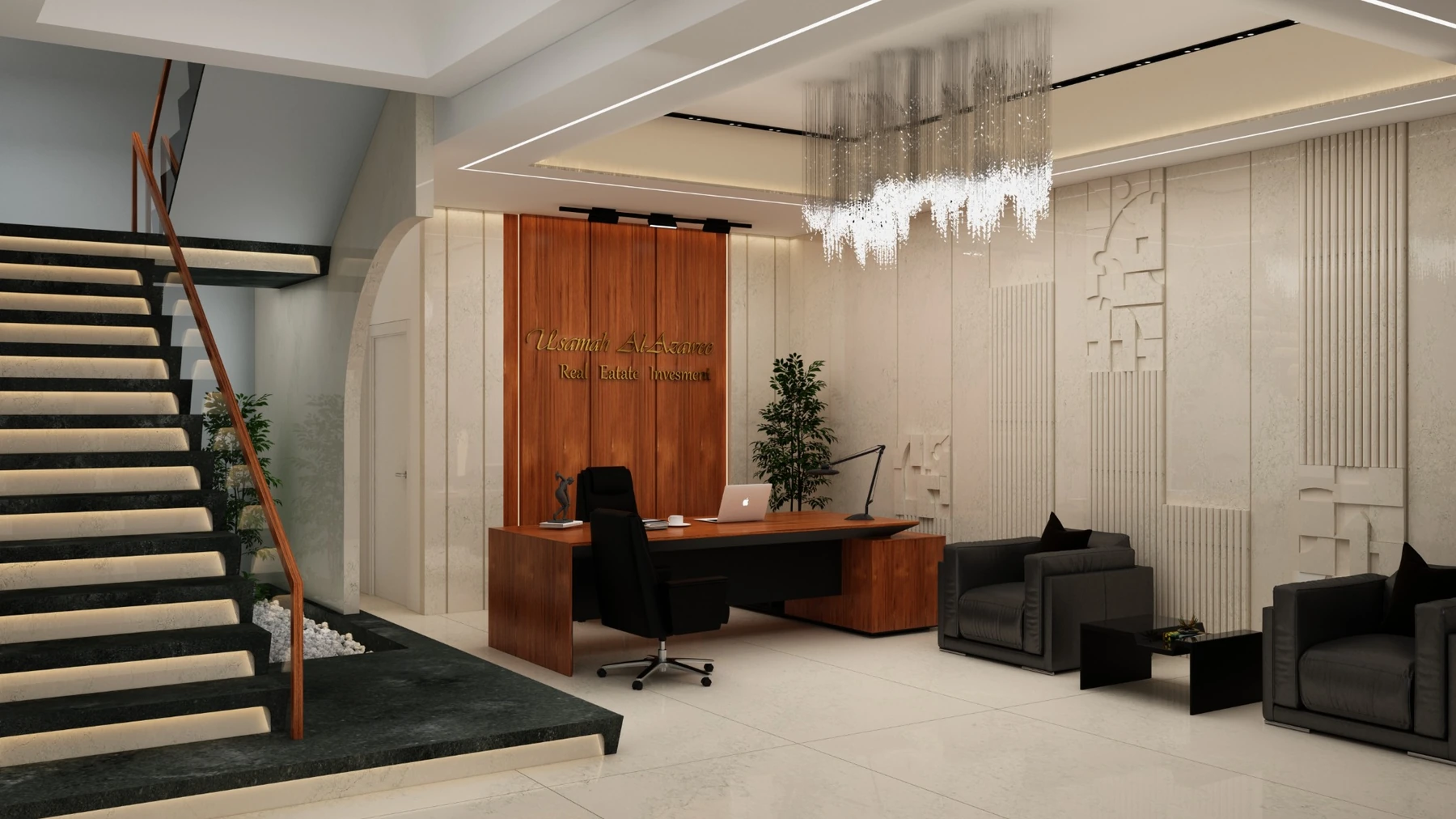 Executive office reception