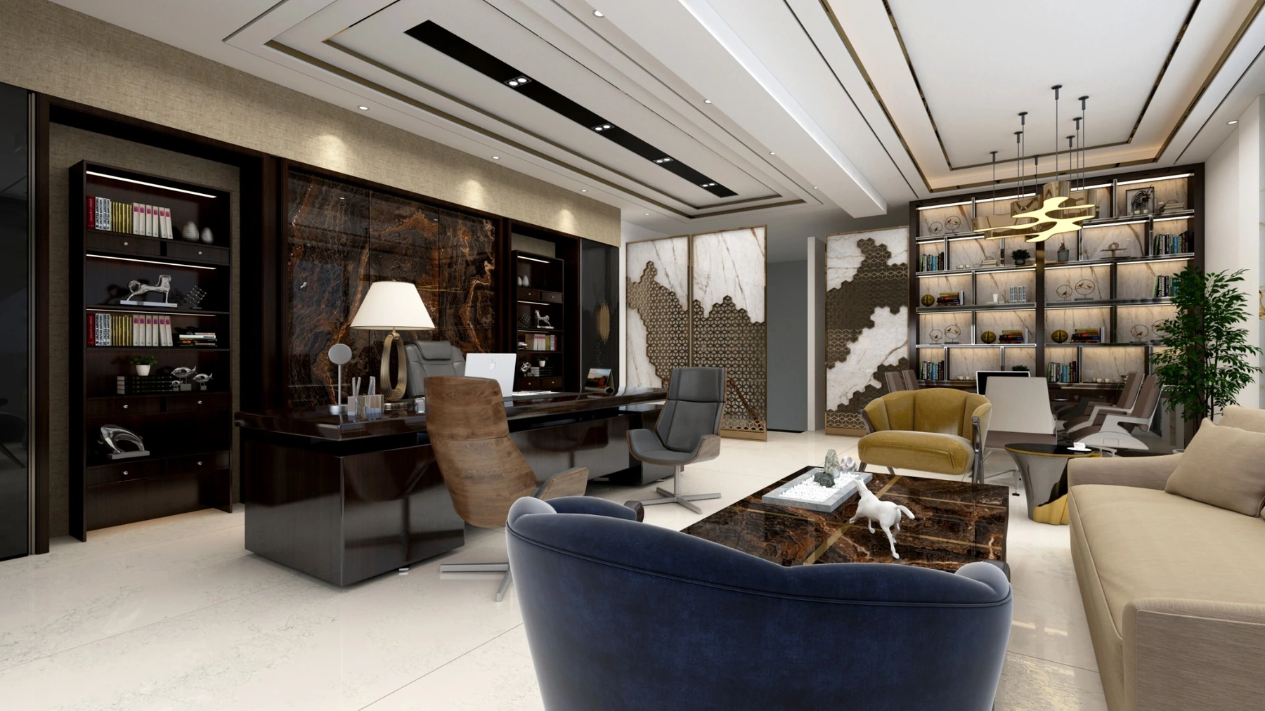 Executive office reception