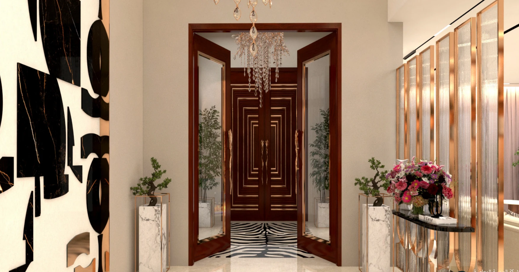 Green Villa foyer