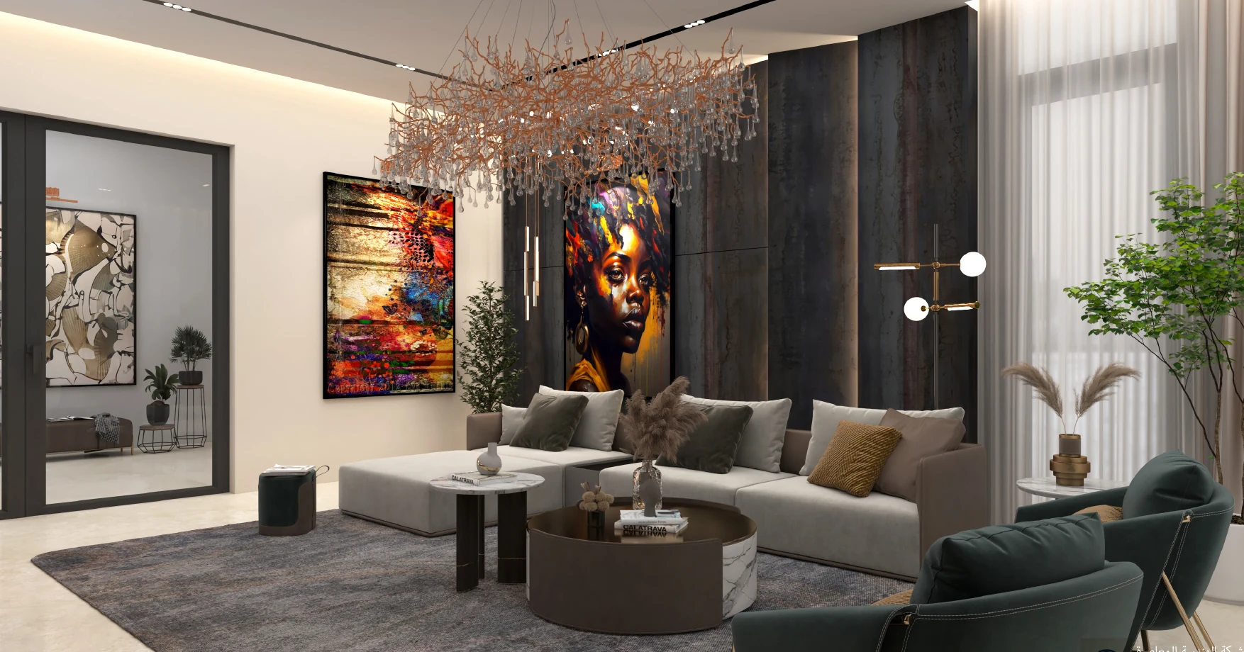 Green Villa lounge