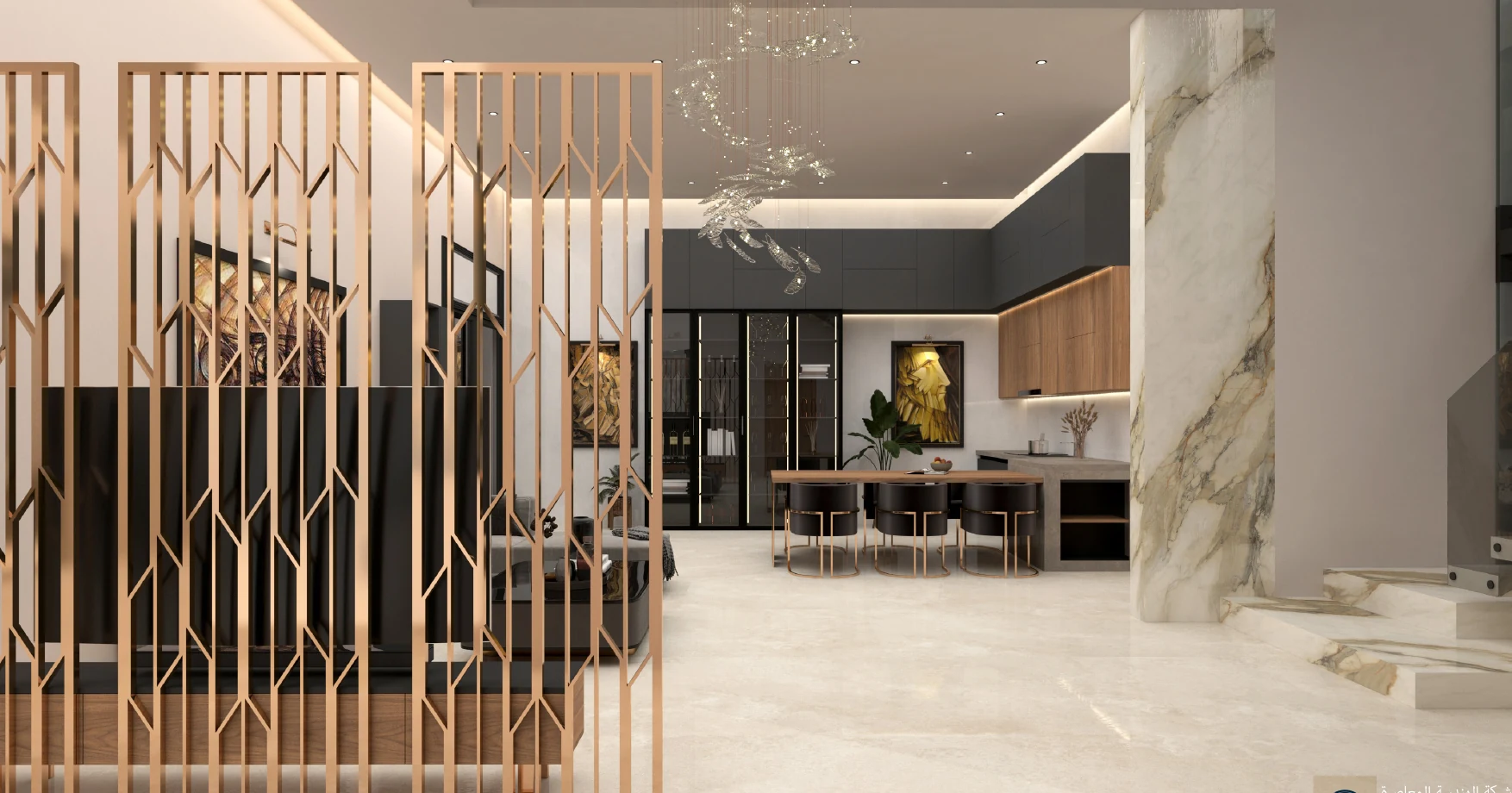 Green Villa open plan